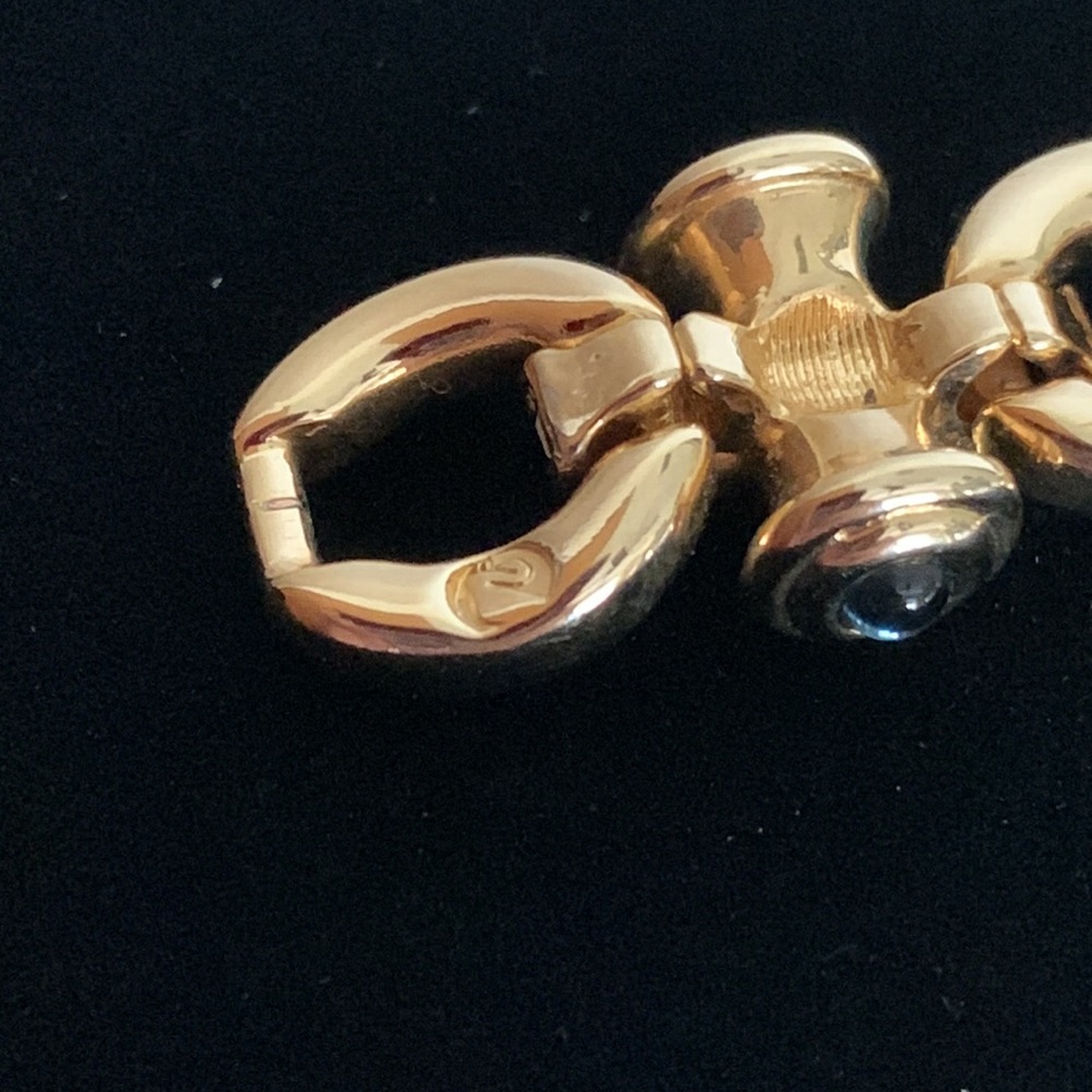 Vintage Swarovski Swan Logo Charm Bracelet with Color stones - Picture 6 of 6